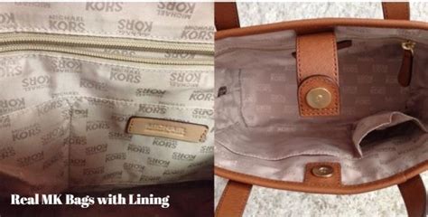 how to tell fake mk bags|real michael kors bag inside.